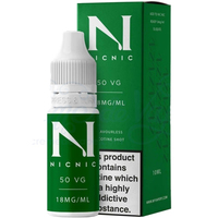 Nic Nic Nicotine Shot 50VG 18mg 10ml Bottle