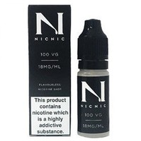 Nic Nic Nicotine Shot 100VG 18mg 10ml Bottle