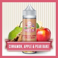 Bakers Fog Cinnamon Apple & Pear Bake Flavour E-Liquid 100ml Shortfill Bottle