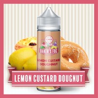 Bakers Fog Lemon Custard Doughnut Flavour E-Liquid 100ml Shortfill Bottle