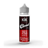 KIK 50/50 Shortfill E-Liquid Strawberry Jam Flavour 50ml in 60ml Bottle