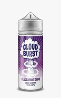 Cloud Burst Blackcurrant Chew Flavour 0mg 100ml Bottle