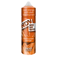 New Day Vape - Blackcurrant Orange Flavour 50ml Shortfill Bottle 0mg