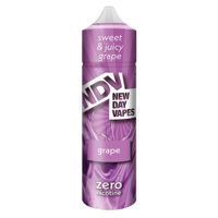 New Day Vape - Grape Flavour 50ml Shortfill Bottle 0mg