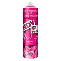 New Day Vape - Raspberry Fizz Flavour 50ml Shortfill Bottle 0mg
