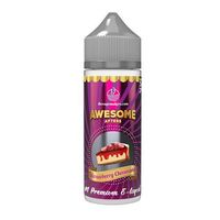 Awesome Afters Strawberry Cheesecake flavour E-Liquid 100ml Shortfill Bottle