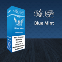 City Vape 30/70 Blue Mint Flavour 10ml Bottle