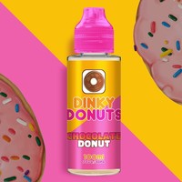 Dinky Donuts - Chocolate Donut flavour 100ml Bottle 0mg