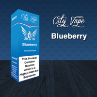 City Vape 30/70 Blueberry Flavour 10ml Bottle