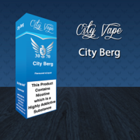 City Vape 30/70 City Berg Flavour 10ml Bottle