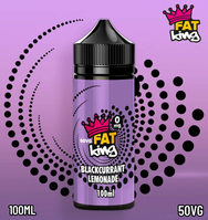 Fat King Blackcurrant Lemonade E-Liquid 100ml Shortfill
