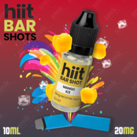 Hiit Bar Shots Mango Ice E-Liquid 10ml bottle