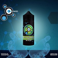DNA Vapes 100ml Green Apple Ice Flavour