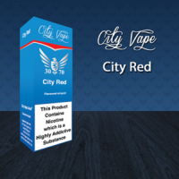City Vape 30/70 City Red Flavour 10ml Bottle