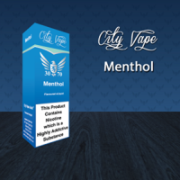 City Vape 30/70 Menthol Flavour 10ml Bottle