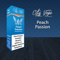 City Vape 30/70 Peach Passion Flavour 10ml Bottle