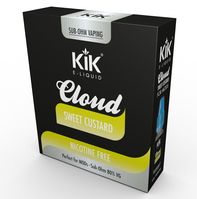 Kik Cloud Sweet Custard Flavour 3 x 10ml Bottles