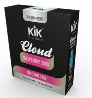 Kik Cloud Raspberry Zing Flavour 3 x 10ml Bottles
