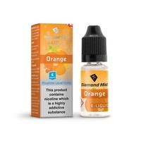 Diamond Mist Orange Flavour E-Liquid 10ml Bottle
