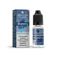 Diamond Mist Blueberry Flavour High VG Liquid 10ml Bottle