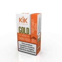 Kik Gold Fruit Fancy Flavour Liquid Twinpack 2x10ml Bottles