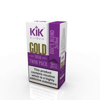 Kik Gold Docs Blend Flavour Liquid Twinpack 2x10ml Bottles