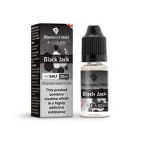 Diamond Mist Nic Salt Black Jack Flavour 10ml Bottle