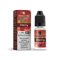 Diamond Mist Cherry Flavour 20mg Nic Salt 10ml Bottle