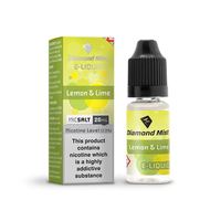 Diamond Mist Lemon & Lime Flavour 20mg Nic Salt 10ml Bottle