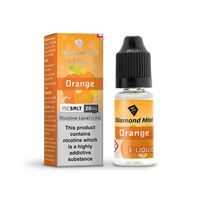 Diamond Mist Orange Flavour 20mg Nic Salt 10ml Bottle