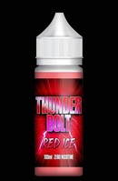 Thunderbolt Red Ice Flavour 0mg Nicotine Liquid 100ml in 120ml Bottle
