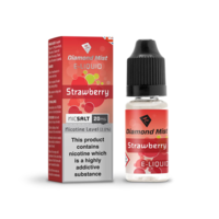 Diamond Mist Strawberry Flavour 20mg Nic Salt 10ml Bottle
