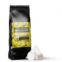 Full Spectrum CBD Infused Ginger & Turmeric Tea  12 Tea Bags  40.8mg