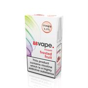 88 Vape Frosted Fruits Flavour 10ml Bottle