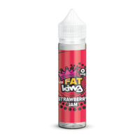 Fat King Strawberry Jam flavour E-Liquid 50ml Shortfill