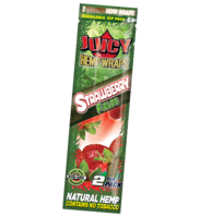 Juicy Jays Hemp Wraps - Pack of 2  - Red Alert Flavour Strawberry Fields