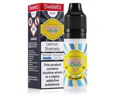 Dinner Lady Salts - Sweets Range - Lemon Sherbets - 10ml NIC SALTS 10mg and 20mg
